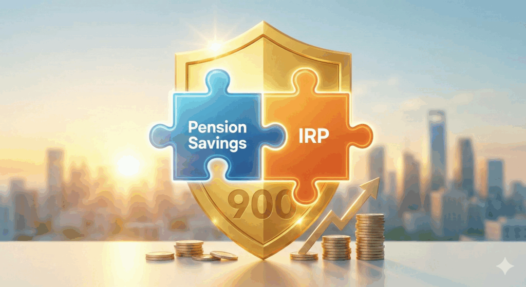 연금저축과 IRP 퍼즐을 맞춰 완성하는 세액공제 900만 원 공식 일러스트